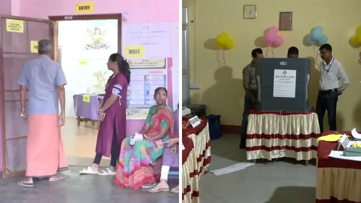 Voting begins in Kerala, Assam, Puducherry; NDA eyes third term in Assam, Left fights to hold Kerala