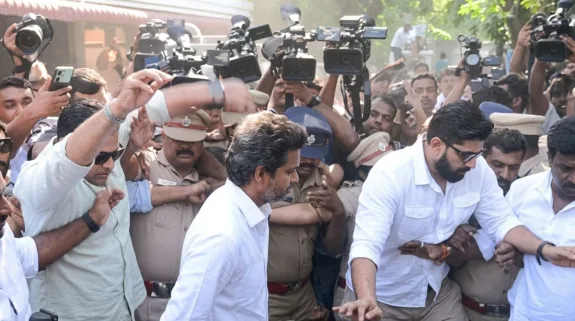 Vijay Votes in Neelankarai as TVK Enters Tamil Nadu 2026 Poll Battle Against DMK and AIADMK