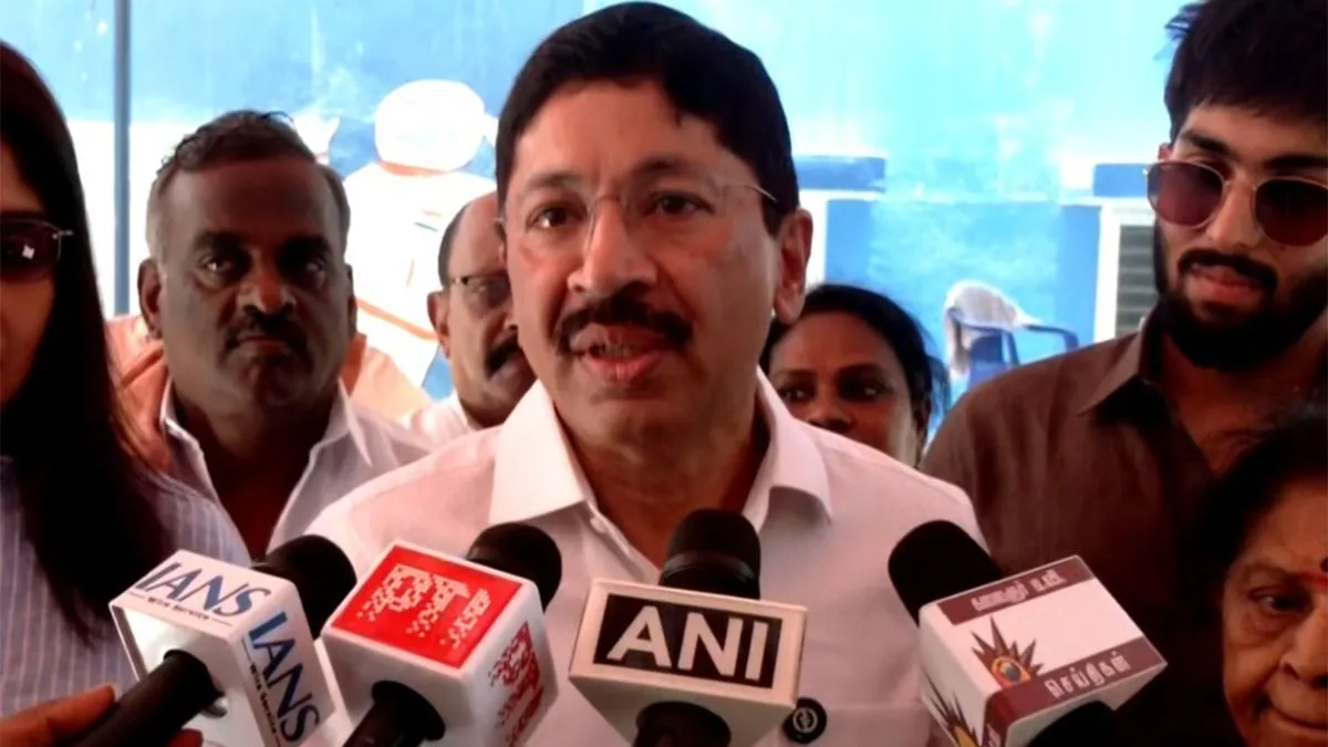 'Tamil Nadu will punish BJP' Dayanidhi Maran votes, launches fierce attack on Centre’s ‘control politics’.jpg