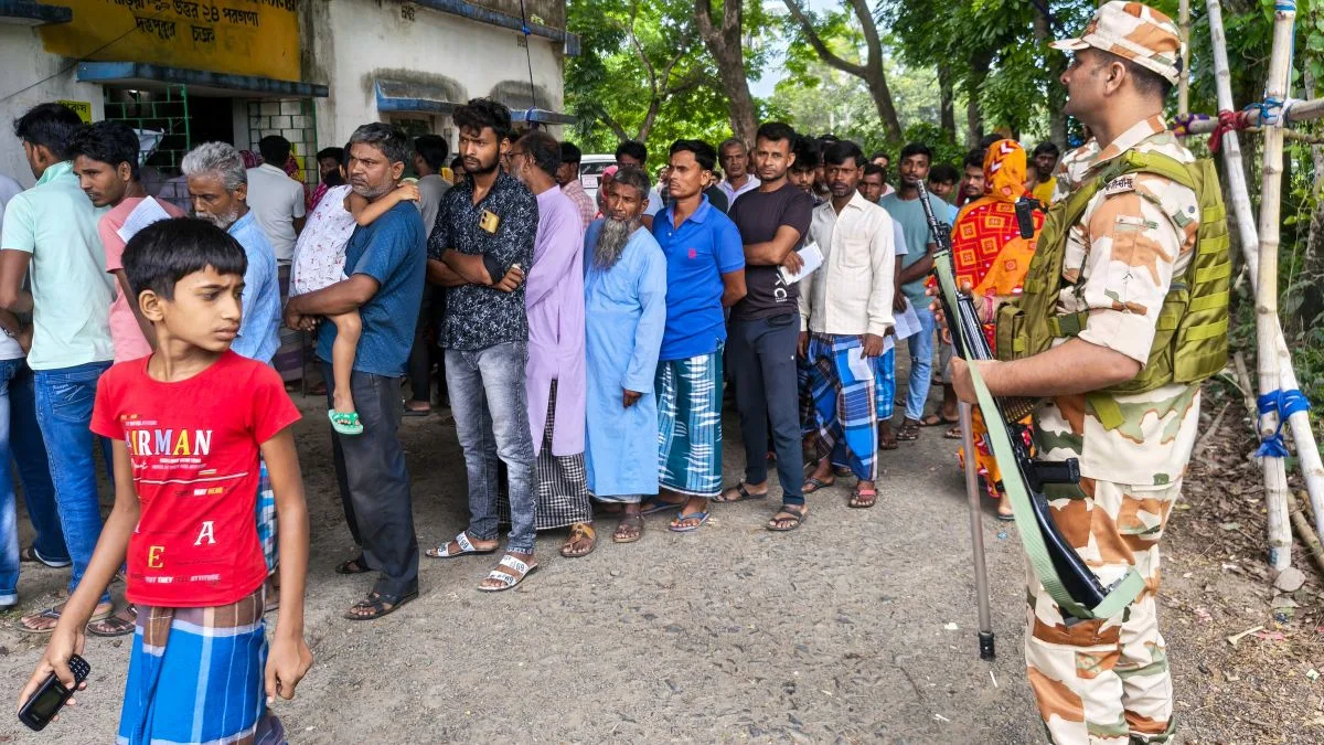 West Bengal Assembly elections 2026: 61.11% voter turnout recorded till 1 p.m.