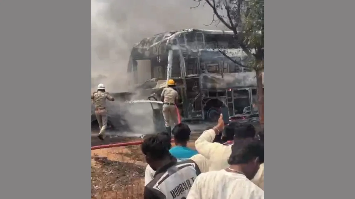 Karnataka tragedy: Six die as collision triggers massive fire on highway