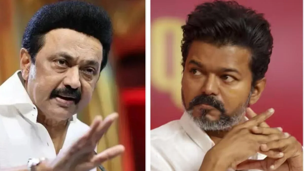 Perambur turns political battleground: MK Stalin targets Vijay, asks if voters want local leader or ‘outsider drama’