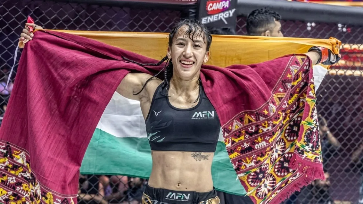 Arunachal pride in MMA: Sonam Zomba retains Strawweight title with dominant submission win at MFN 18