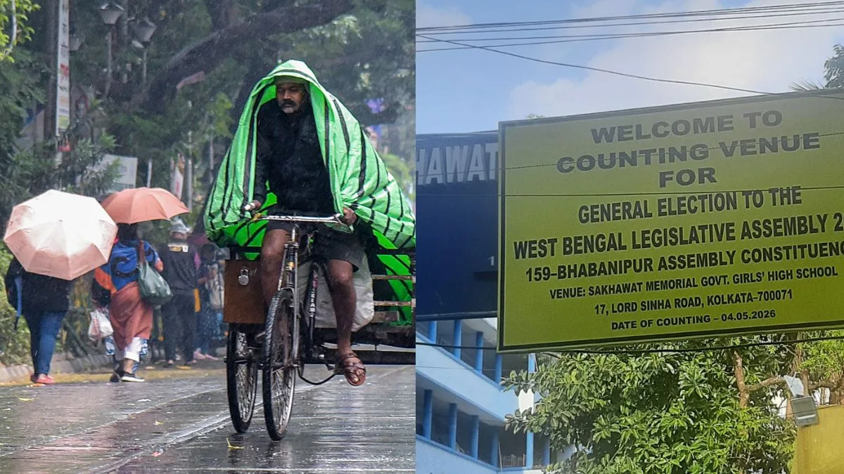 Bengal braces for ‘stormy’ counting day as IMD predicts thundershowers across all districts on May 4