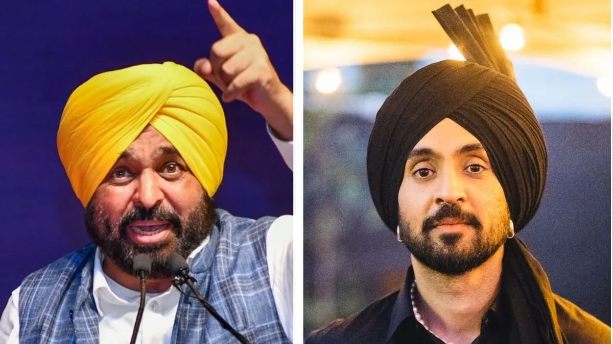 Bhagwant Mann claims BJP ‘pressurised’ Diljit Dosanjh to join politics after shots fired near his manager’s house