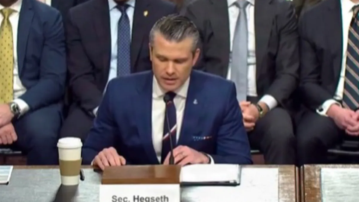 Hegseth, senators clash over Iran war, budget