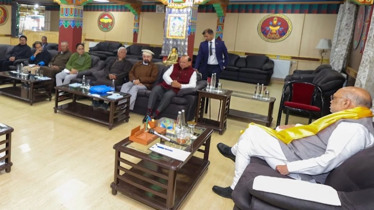 Amit Shah meets Ladakhi leaders, talks end without ‘favourable’ outcome