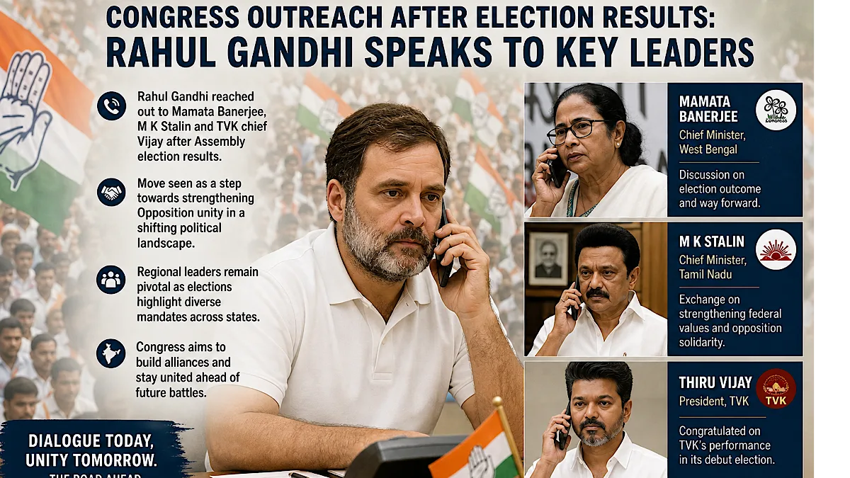 After poll verdict, Opposition outreach gains momentum as Congress reaches out to regional leaders