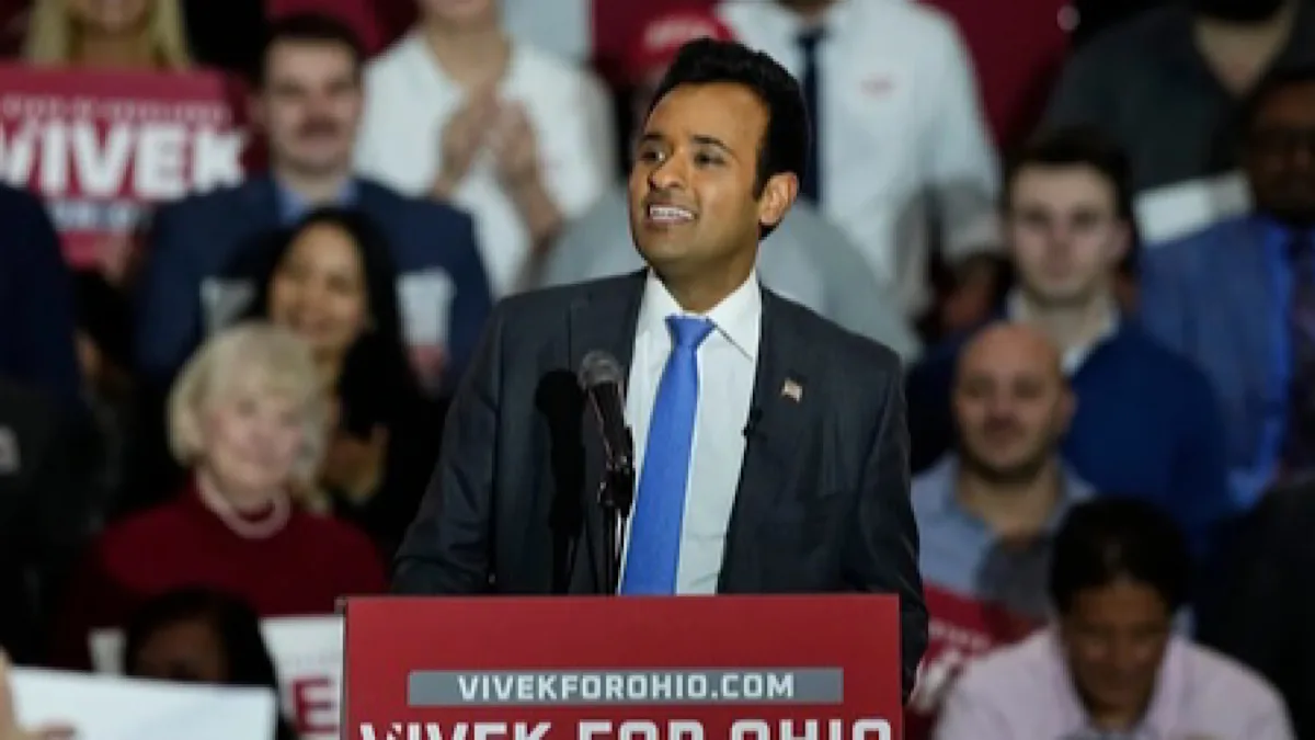 Trump-backed Vivek Ramaswamy wins Republican nomination for Ohio governor