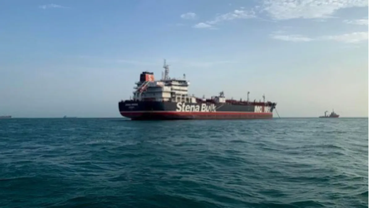 US forces strike Iranian-flagged unladen oil tanker