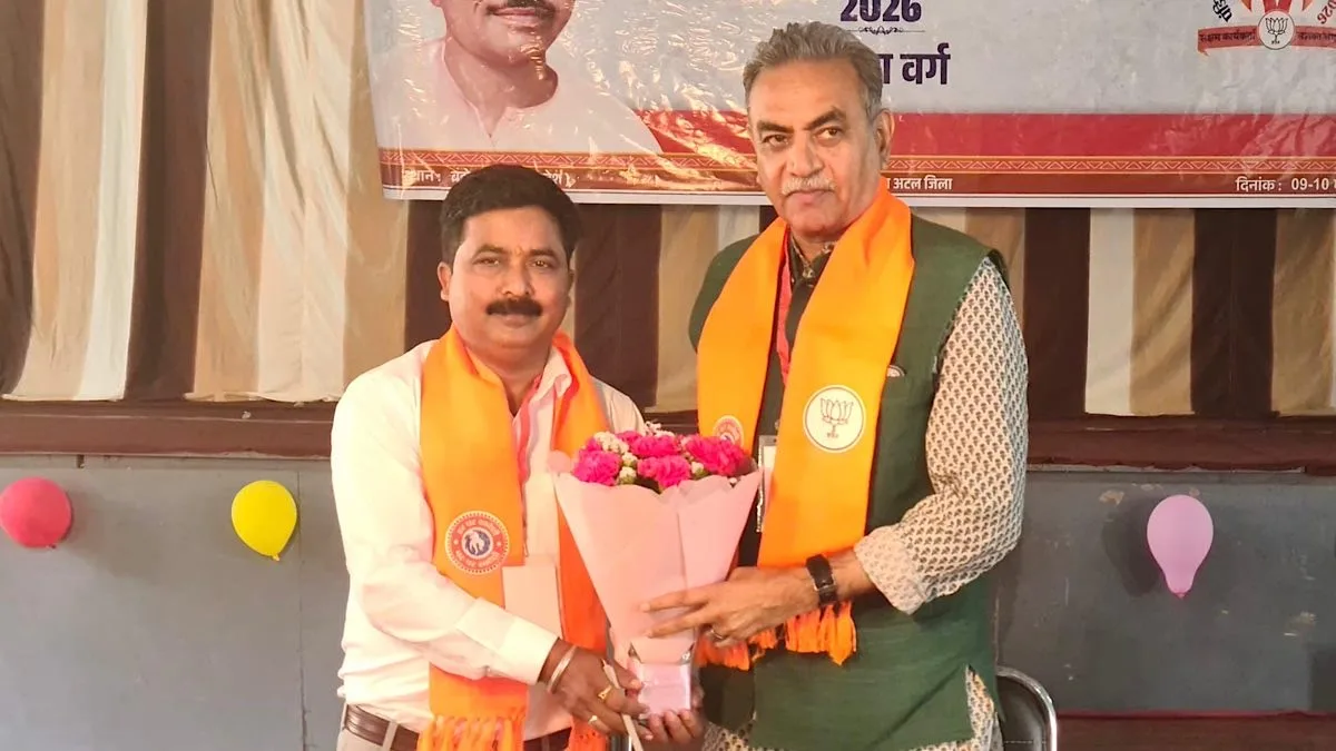 Tandon addresses BJP workers at training camp, says workers are the real strength of the organisation