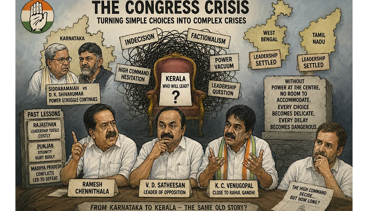 Congress and the art of complicating simple issues: Will Kerala be another example?