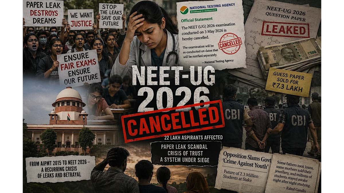 NEET cancellation triggers national reckoning over India’s broken examination system