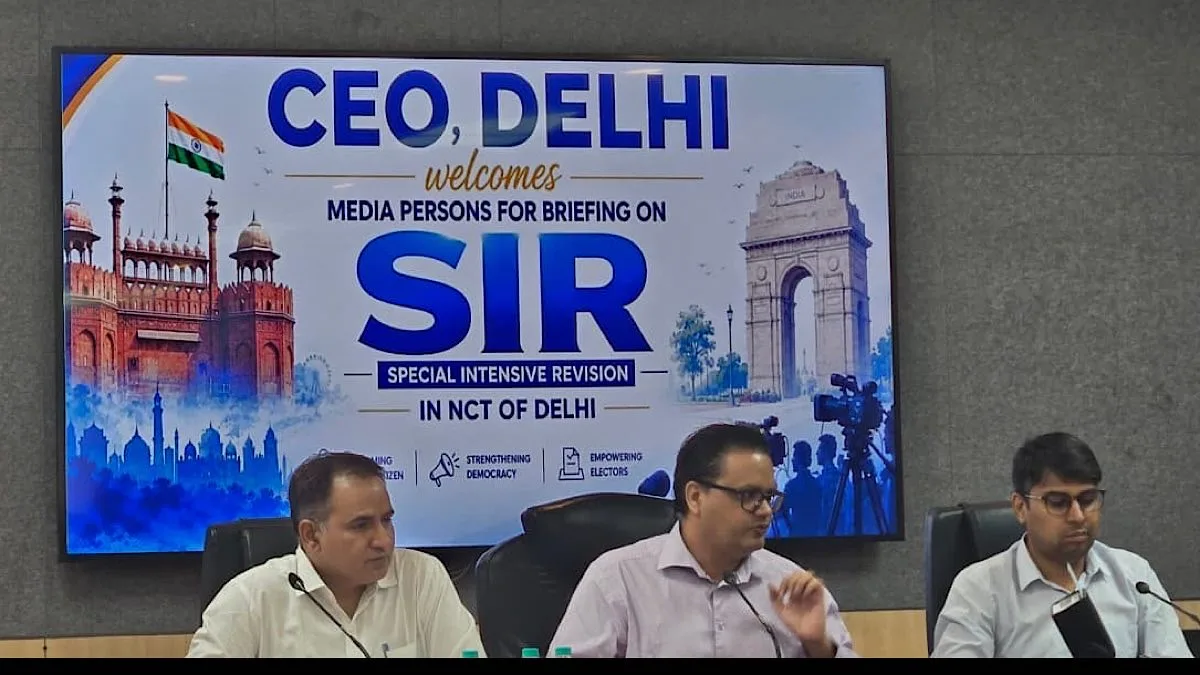 SIR for voter list commence in Delhi on June 20, final ER to be published on October 7