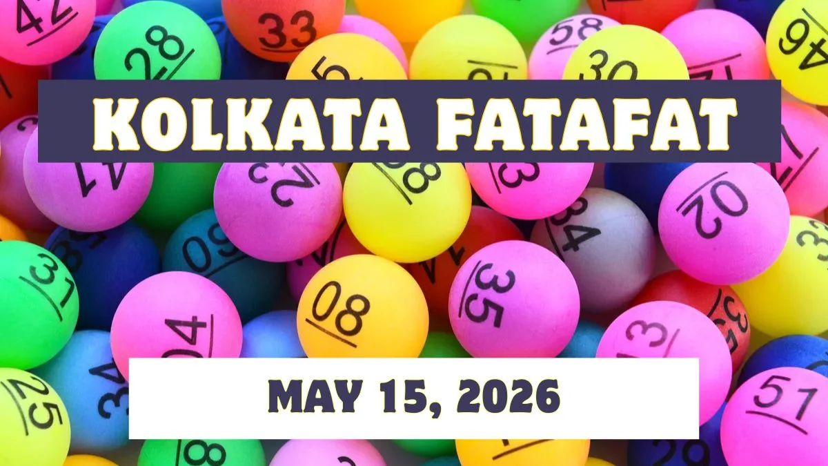 Kolkata Fatafat (FF) result today, May 15, 2026: All eight bazi announced; check full round-wise numbers