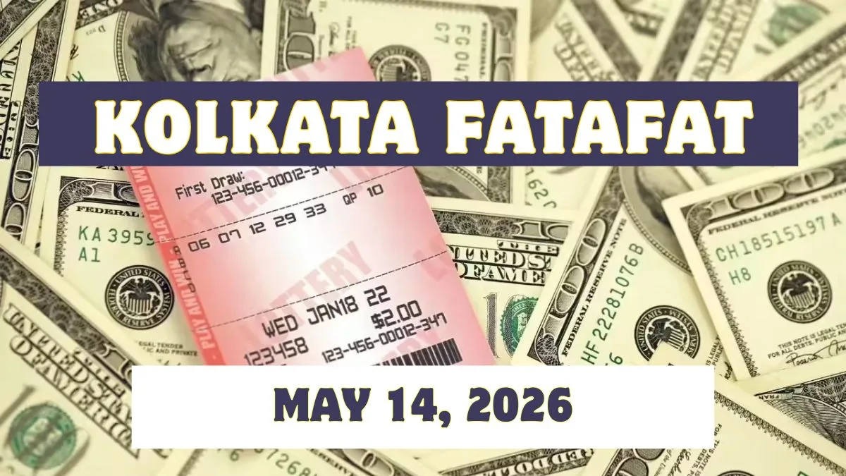 Kolkata Fatafat (FF) results declared for May 14, 2026; check winners here