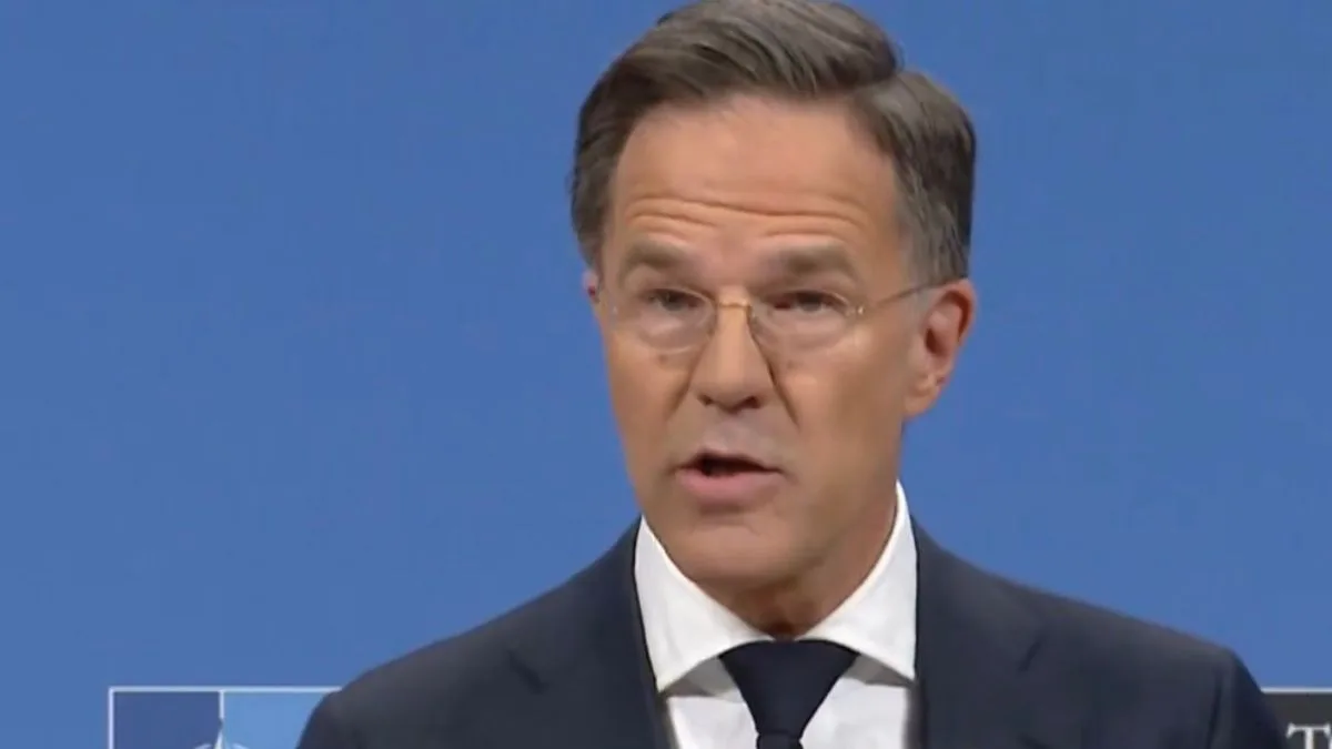 Countries positioning military assets for opening Strait of Hormuz, says NATO chief Rutte