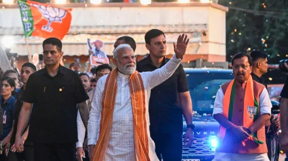 Bengal’s Biggest Political Reset: PM Modi Arrives in Kolkata for historic swearing-in of BJP government . (FILE PIC)