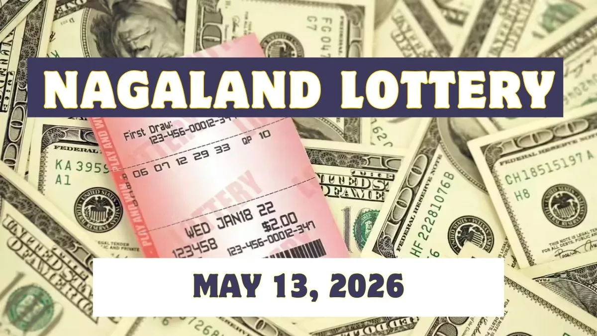 Nagaland State Lottery Dear Spark result 13 May 2026 announced, ₹1 crore winning number out