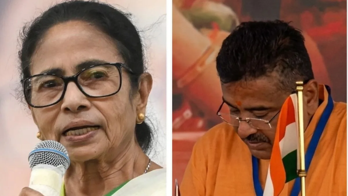 ‘O my heart, awaken slowly…’: Mamata Banerjee shares Tagore message while Suvendu Adhikari takes oath on Pochishe Boishakh