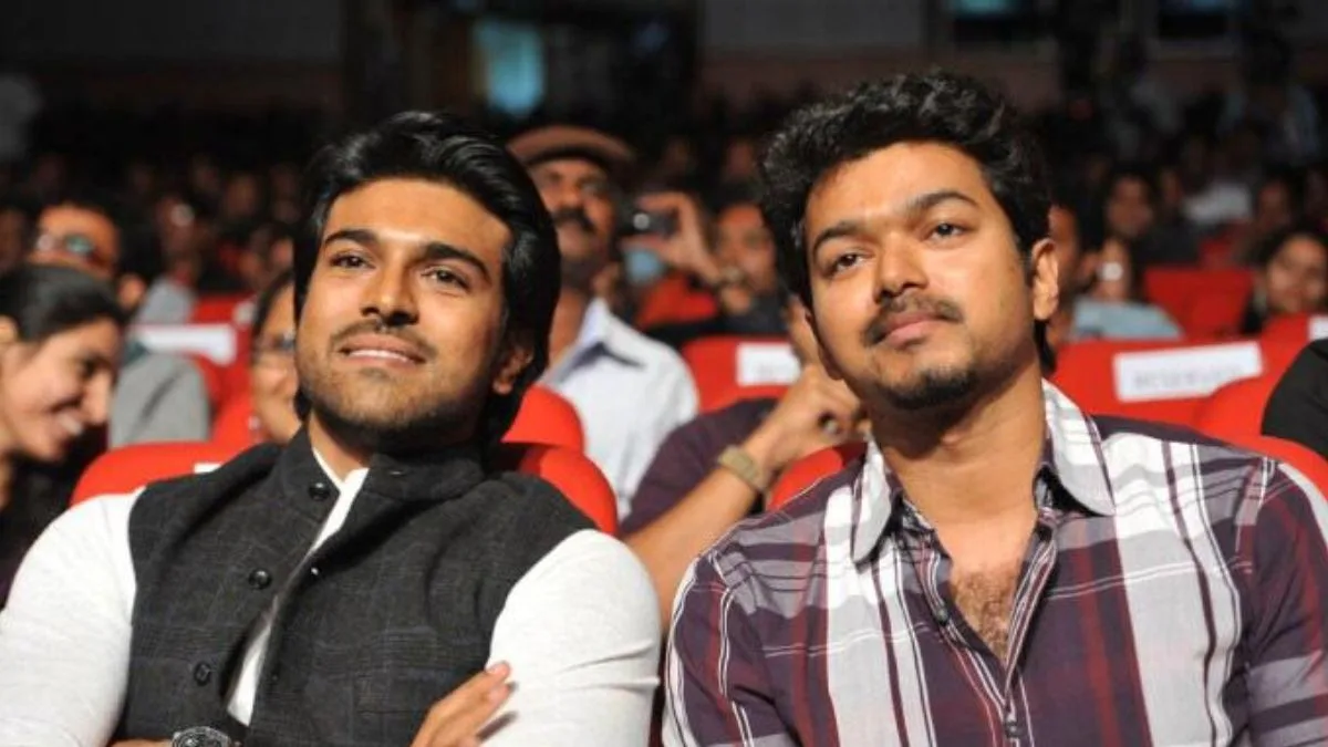 ‘Very, very proud’: Ram Charan’s tribute to CM Vijay at Chennai event leaves audience stunned