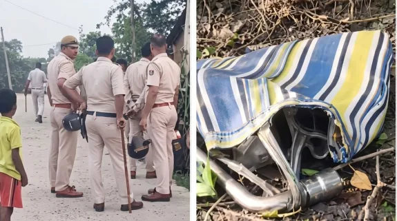 Sandeshkhali erupts in violence, 5 police injured as rival groups clash; gunfire and crude bombs reported