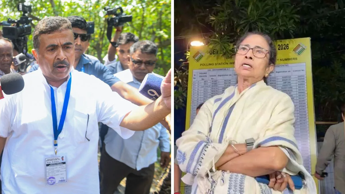 ‘Fear of defeat’ vs ‘something fishy’: BJP-TMC face off over EVM handling before May 4 results