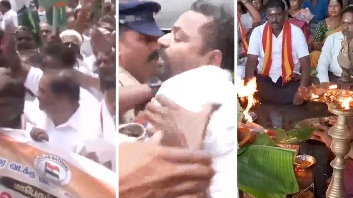 Protests, pressure and power talks: Tamil Nadu’s post-poll drama intensifies