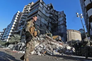 Lebanon reports Israeli airstrike after ceasefire begins; Hezbollah says weapons remain aimed at Israel