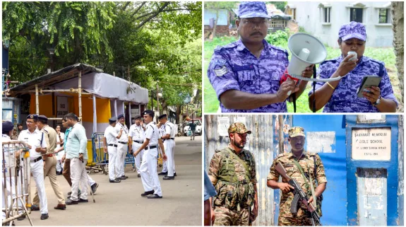 ‘3-tier security, 200 companies of CAPF, no room for mischief’: Bengal CEO lays out ironclad plan for counting day. (Pic source: IANS)