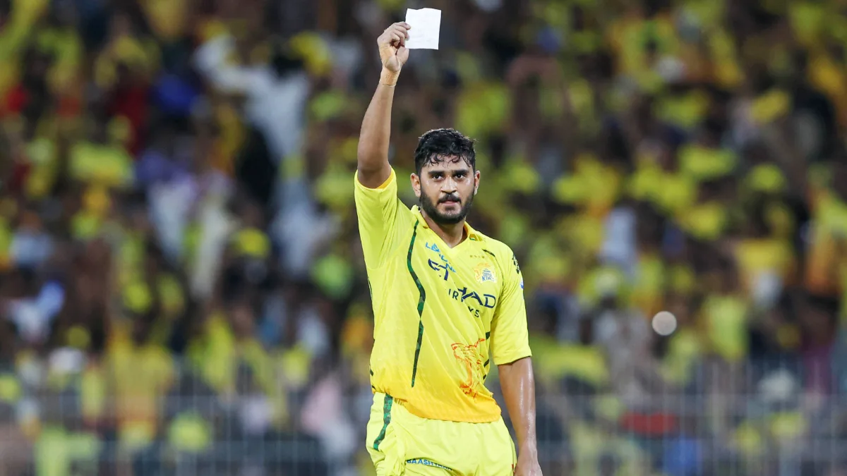 Watch: Urvil Patel pulls out emotional note after record-equalling fifty for CSK