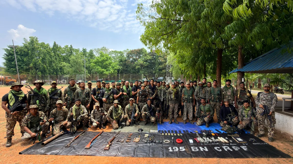 Dantewada anti-Naxal operation: Forces seize huge explosive cache, destroy pressure cooker IEDs