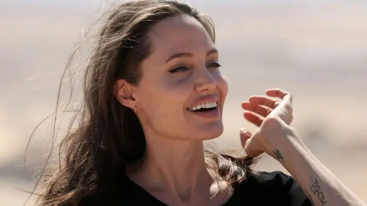 Angelina Jolie says her kids are encouraging her to travel, act, and get out into the world again after divorce