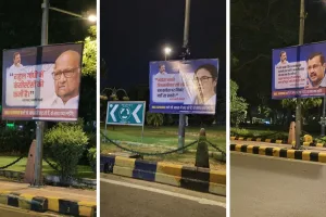 Ahead of INDIA bloc talks, posters dredging up allies’ old attacks on Rahul Gandhi surface in Delhi