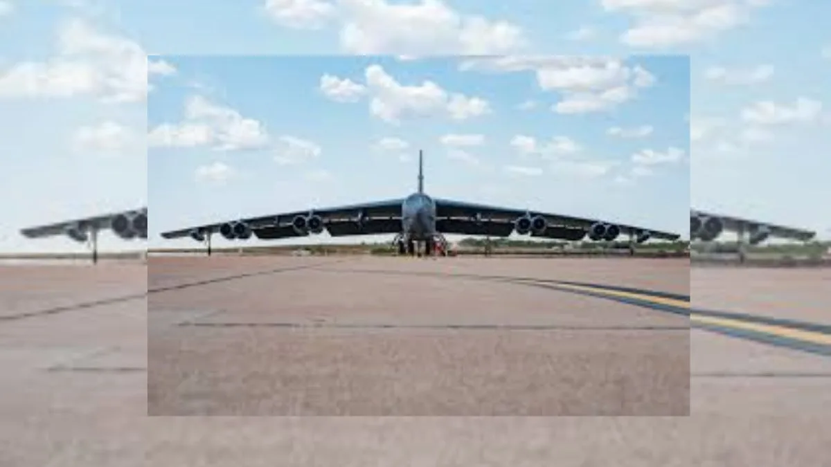 US Air Force B-52 bomber crashes minutes after takeoff in California; 8 killed