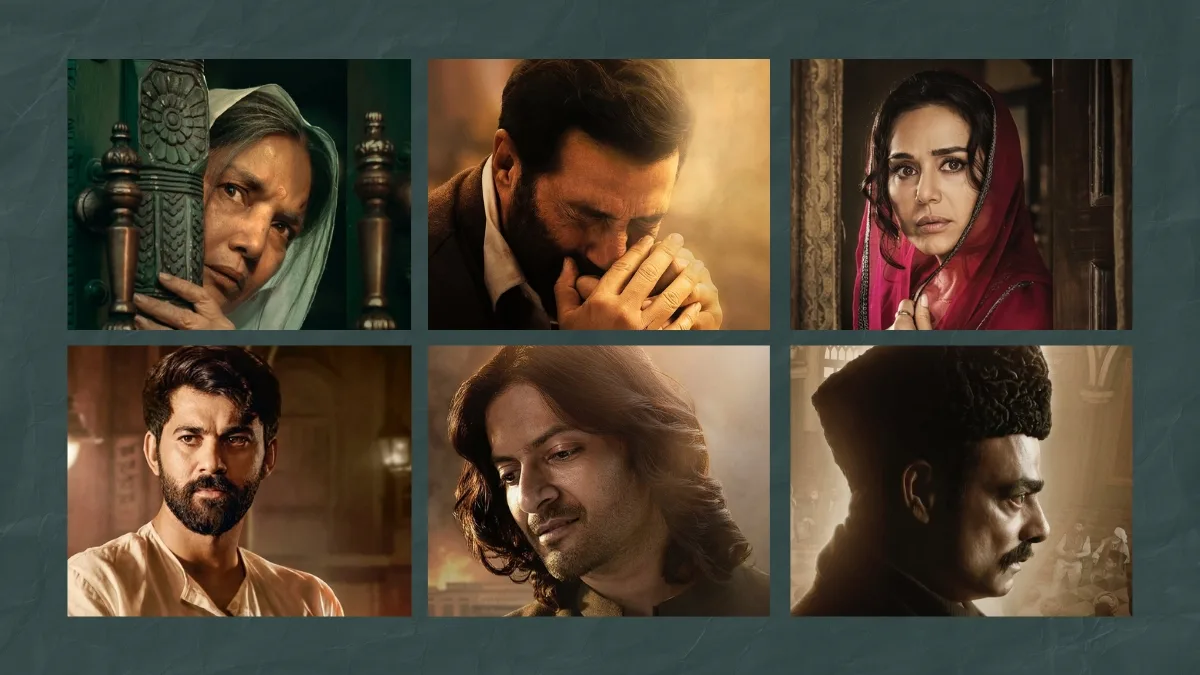 ‘Batwara 1947’ unveils character posters of Sunny Deol, Preity Zinta, Shabana Azmi, and more: Check them out