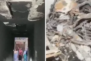 Tughlakabad fire kills 3; neighbours cut grilles, use sarees to rescue trapped residents