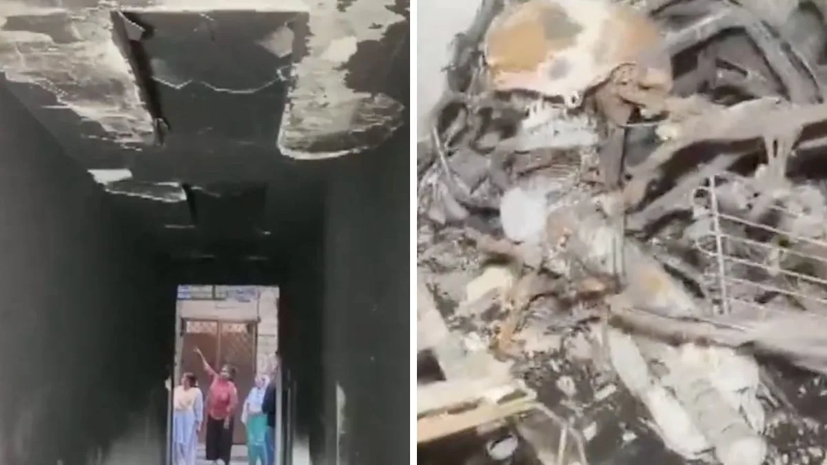 Tughlakabad fire kills 3; neighbours cut grilles, use sarees to rescue trapped residents