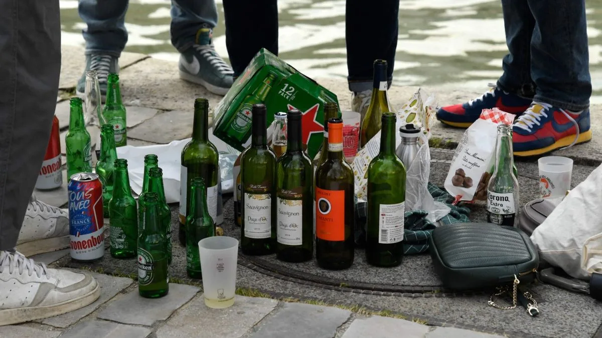 France bans alcohol at music festivals as red heatwave alert grips over a third of the country