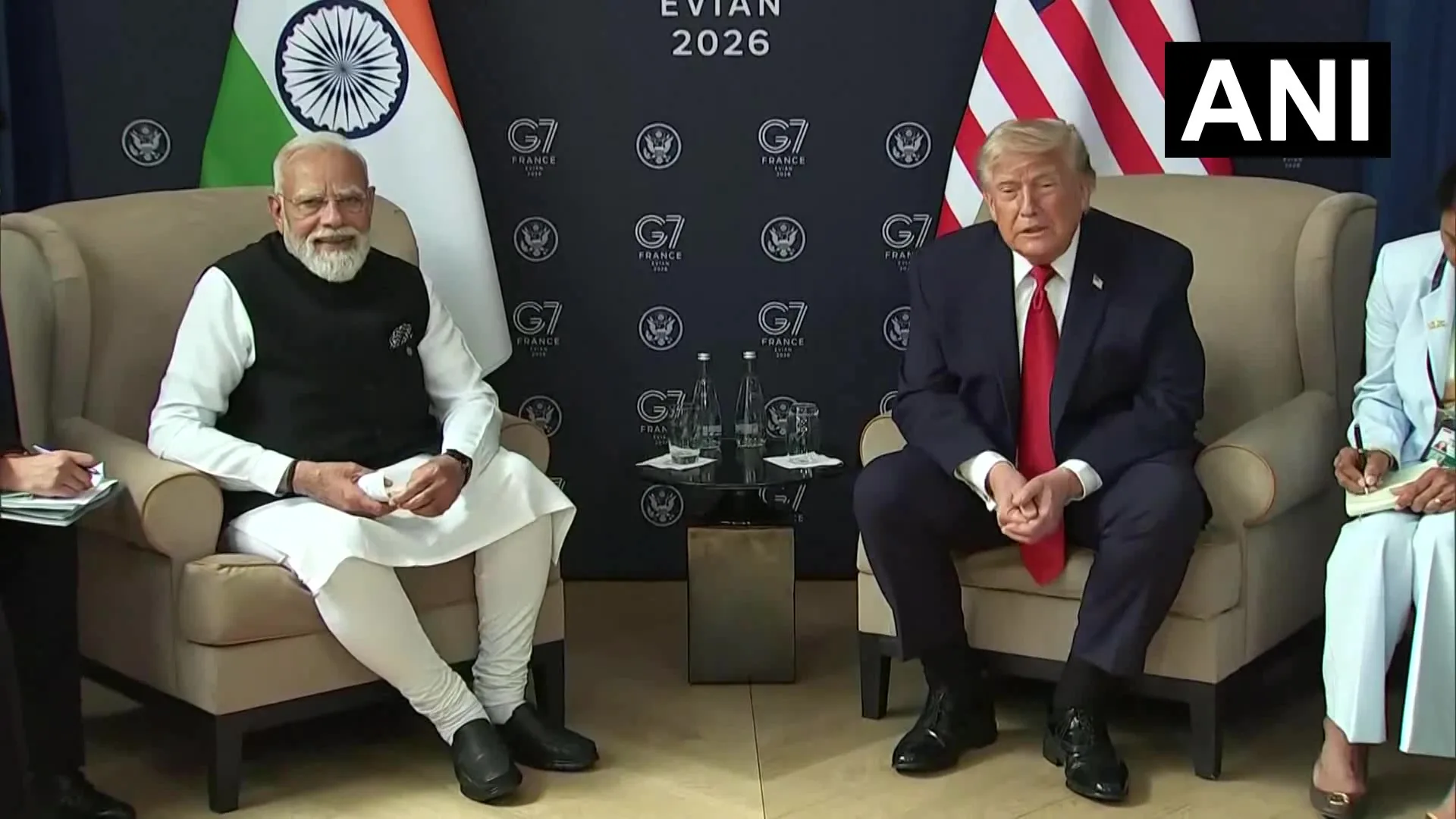 PM Modi raises safety of Indian seafarers in talks with Trump on G7 sidelines