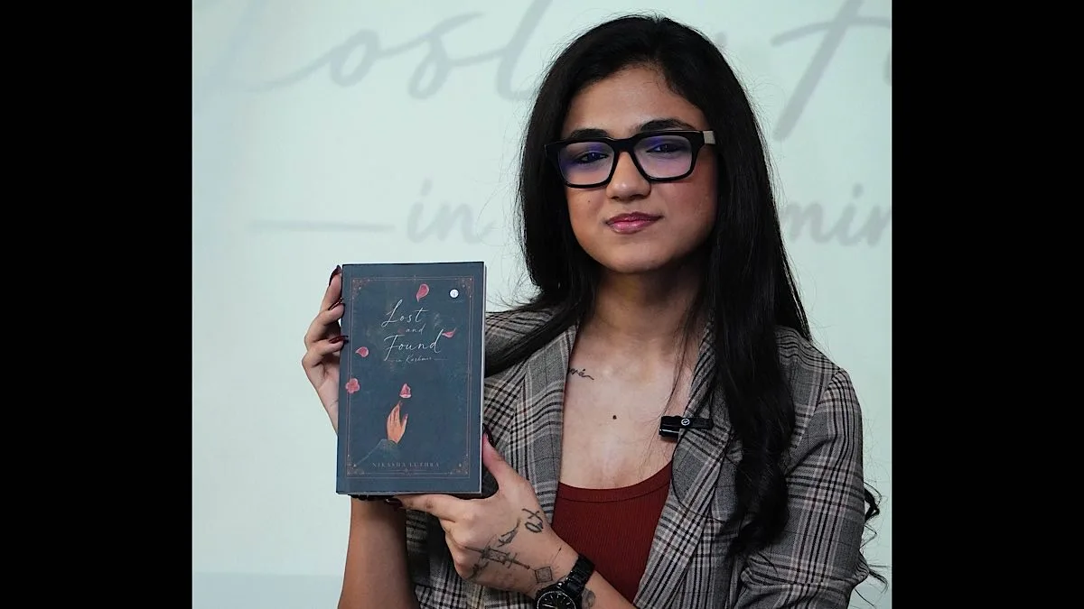 Teen author Nikasha Luthra unveils ‘Lost and Found in Kashmir’