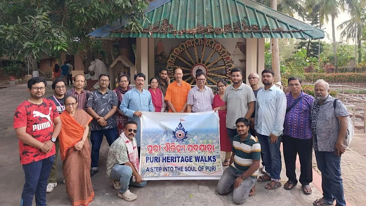 From ‘Raja’ swings to kriya yoga: A unique heritage walk in Puri