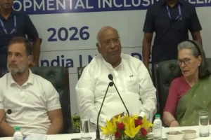 INDIA bloc meets amid alliance strains; Kharge targets Centre on economy and SIR