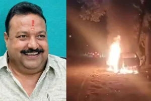 His SUV trapped between trucks, BJP leader burnt alive in Chhattisgarh over illegal sand mining dispute