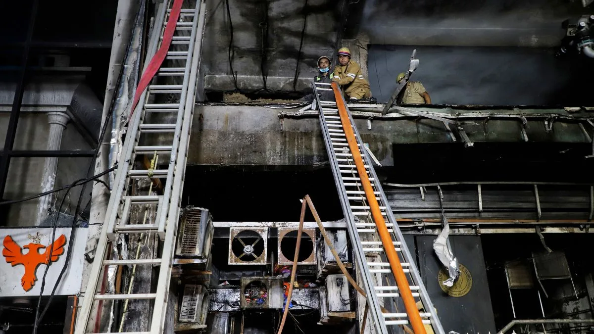 Lucknow fire tragedy: Building owners arrested; FIR alleges no emergency exit at site where 18 people died