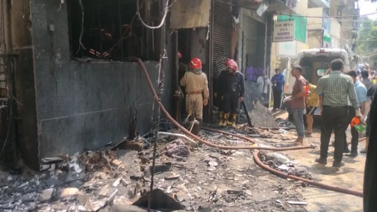 ‘People were shouting…there was no way to escape’: Witnesses recount horror of Delhi hotel fire that killed 21
