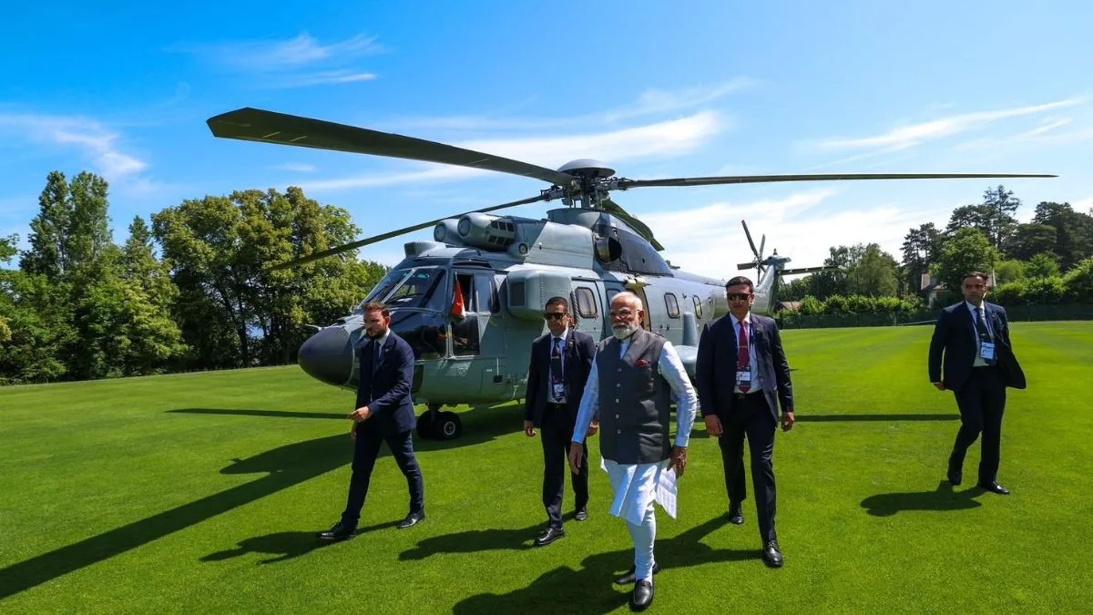 PM Narendra Modi arrives in France’s Evian for G7 Summit; bilaterals with world leaders lined up