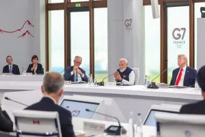 With Trump seated beside him, PM Modi raises seafarers’ safety at G7 Summit days after 3 Indians killed in US Navy attack