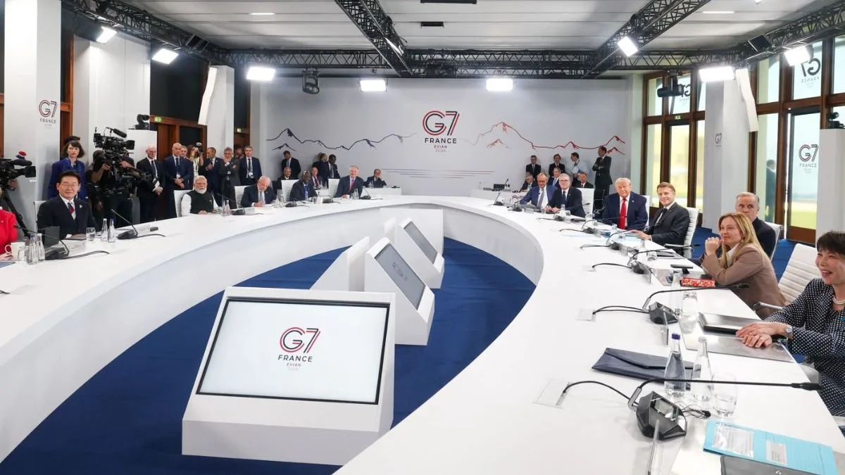 At G7 Summit, PM Modi urges world leaders to shield vulnerable countries from West Asia crisis
