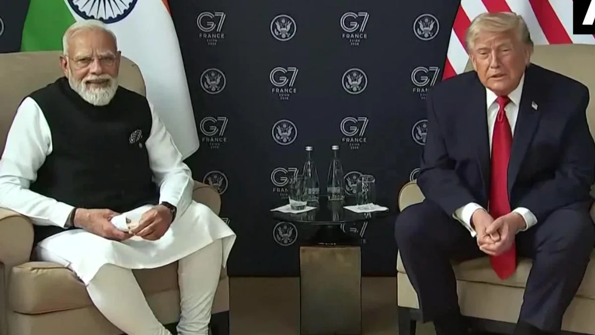 PM Modi raises safety of Indian seafarers in talks with Trump on G7 sidelines